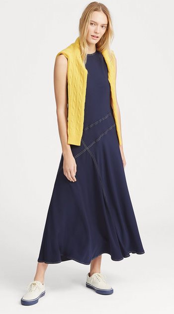 Spring Casual Midi Dress by Ralph Lauren