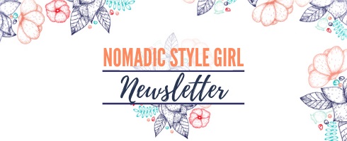 NOMADIC STYLE GIRL - Newsletter