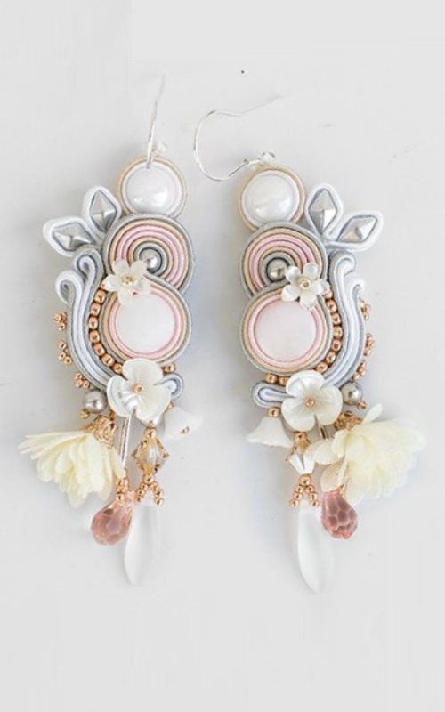 bridal earrings - wedding earrings- wedding jewelry