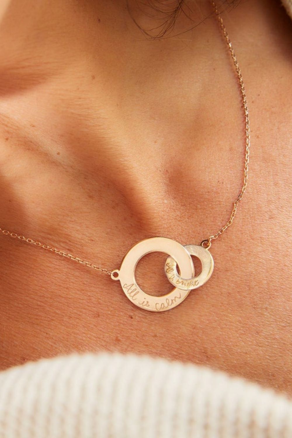 Personalized Intertwined Necklace