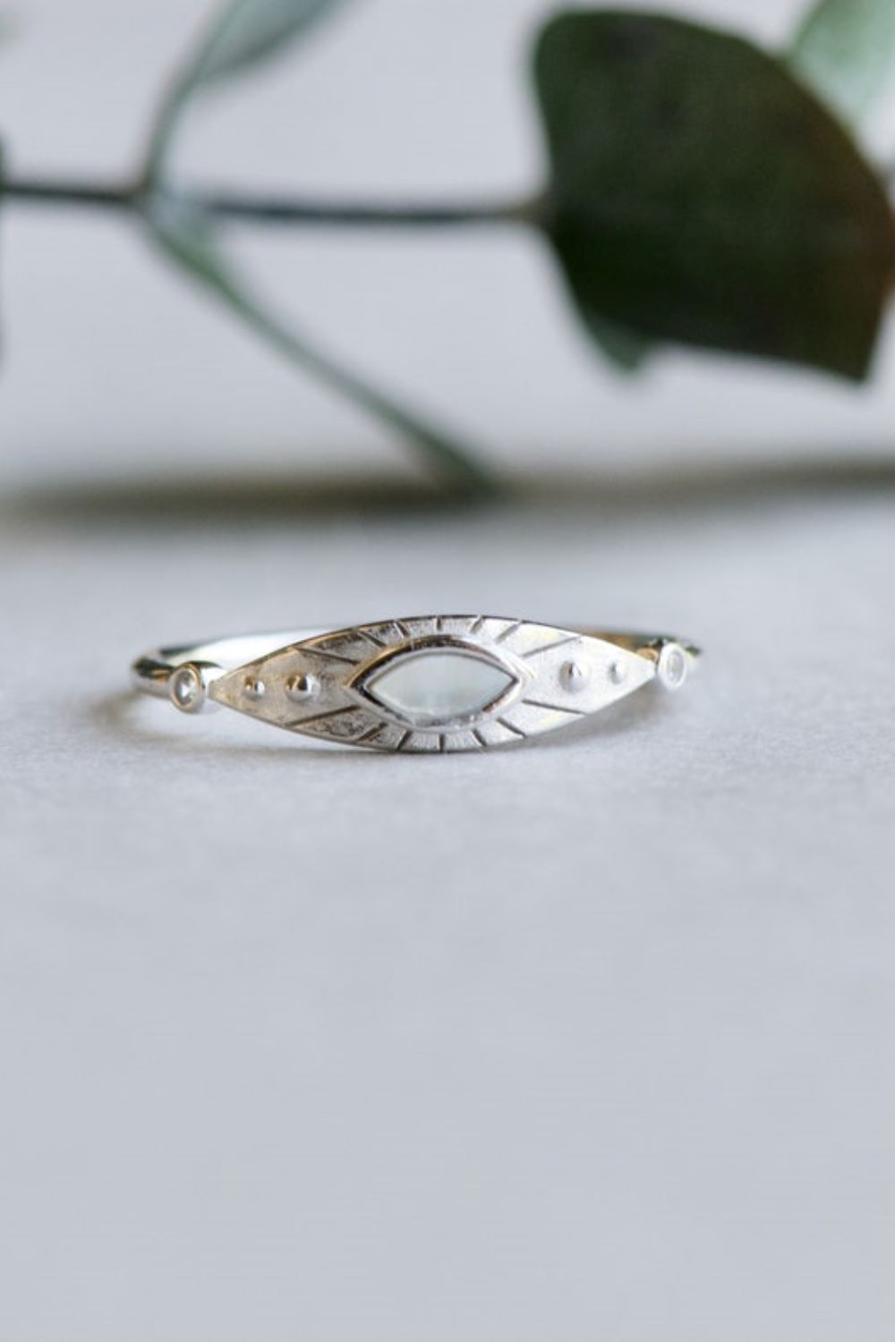Sterling Silver Marquise Ring