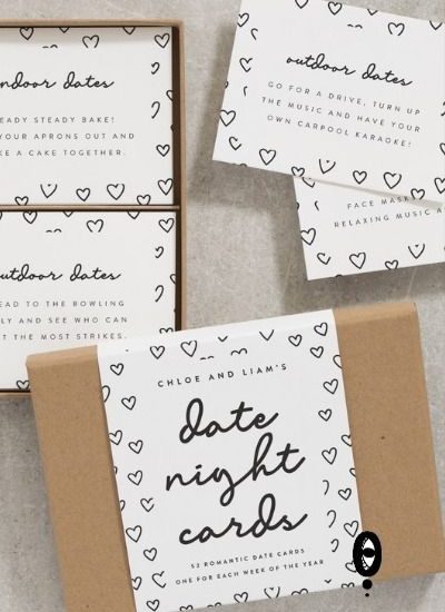 Date Night Cards · Valentine's day gift idea